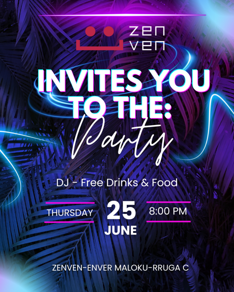 ZenVen event invitation